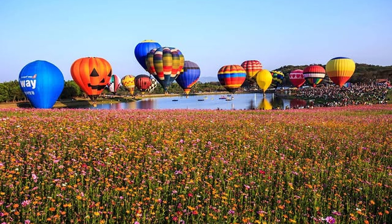  air balloon over Chiang Mai